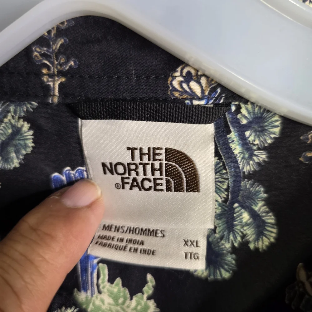The North Face Baytrail Pattern Mens Short Sleeve Shirt Sz XXL